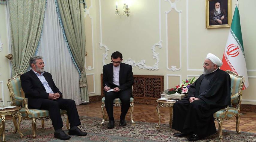 الرئيس روحاني: الجهاد هو السبيل الوحيد لاقرار حقوق الشعب الفلسطيني