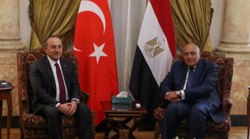 وزير الخارجية المصري: هناك إرادة سياسية لتطبيع العلاقات مع تركيا
